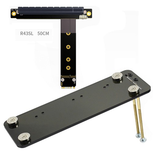 ADT-Link 32G/bps PCI-e 16x zu M.2 für NVMe Key-M 2230 2242 2260 2280 Riser Card - 第 1/4 張圖片