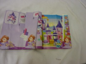 LEGO DUPLO #10595 DISNEY SOFIA THE FIRST SOFIA'S ROYAL CASTLE  INCOMPLETE IN BOX