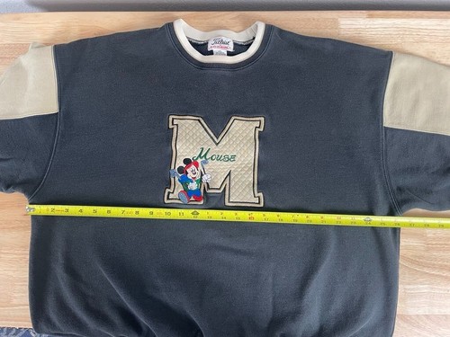 Titleist Corbin Vtg Dad Mens Embroidered Mickey Mouse Disney Golf Sweatshirt XXL - Picture 7 of 7