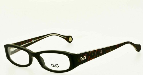 Dolce & Gabbana DD 1228 BLACK 1977 Plastic Eyeglasses Frame 50-16-135 NARROW RX - Picture 1 of 3