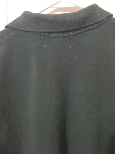 Vintage Adidas New York Yankees Large Mens Green Embroidered Logo Polo MLB - Picture 9 of 11