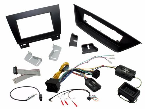 NAVIGATORS CAR RADIO MASK COMPLETE KIT DOUBLE 2 DIN BMW X1 E84 2009-2015 - Picture 1 of 1
