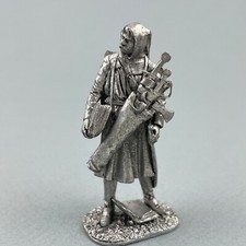 Squire of a Knight 54 mm, Tin miniature, Metal soldier, Highly detailed figure