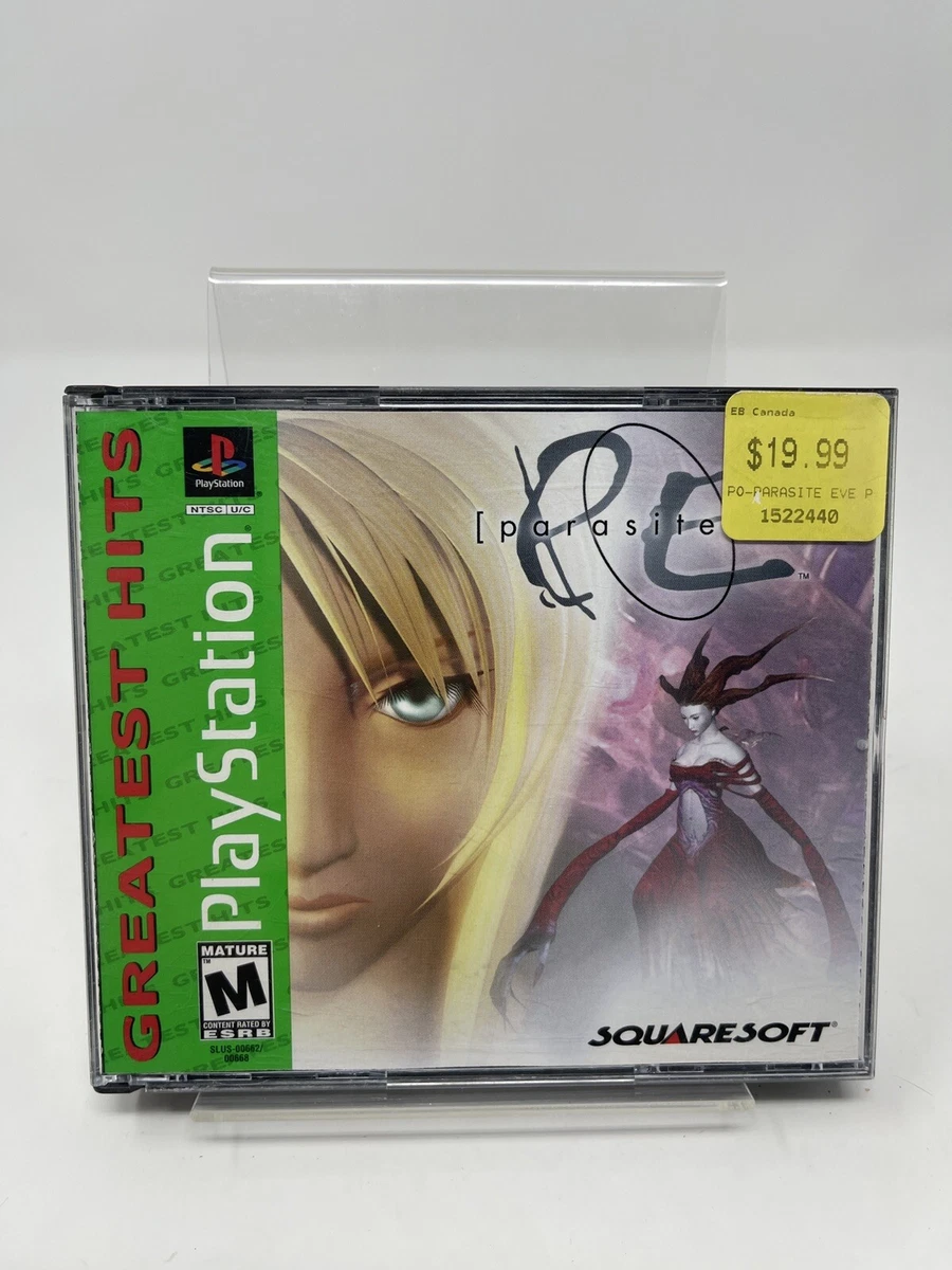 Parasite Eve Greatest Hits Sony PlayStation 1 PS1 USA Complete