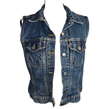 VTG 90s Levi s Denim Vest