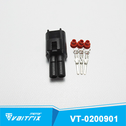 Conector de reparación de sensor de temperatura de carga de aire 2 vías Super Duty Powerstroke macho - Imagen 1 de 4
