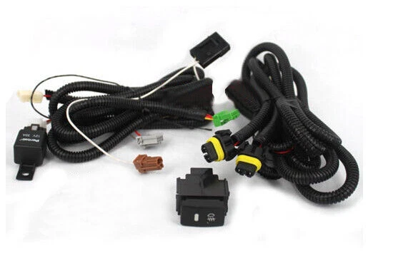 LUZ ANTINIEBLA PARACHOQUES con kit de cubierta para NISSAN MICRA 2013 2014 2015 2016 Foto 4 de 4