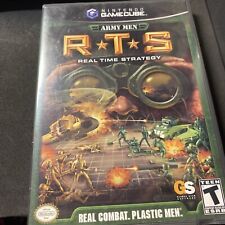 ARMY MEN RTS game complete in case w/ manual - NINTENDO GAMECUBE - R.T.S.