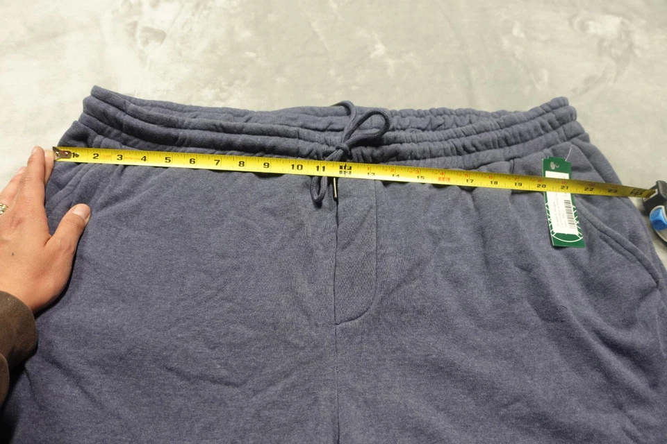 Pantalones Cortos Garrett de Vellón Mineral para Hombre Threads 4 Thought Azul Marino Talla XXL Nuevos con Etiquetas Foto 3 de 4