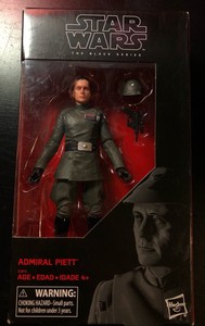HASBRO STAR WARS BLACK SERIES 6/" inch ADMIRAL PIETT ACTION FIGURE