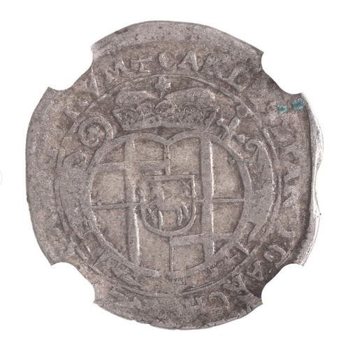 S-DS2 Germany 4 Pfennig 1652-1673 Karl Kasper Von Der Leyen NGC AU50 Silver Coin - Picture 3 of 3