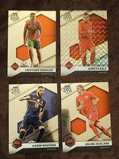 2021-22 PANINI MOSAIC FIFA WORLD CUP CRISTIANO RONALDO HAALAND 4 CARD LOT