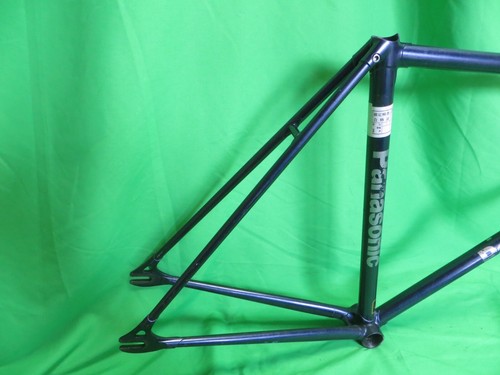 Panasonic NJS Approved Keirin Frame Set Track Bike Fixed Gear Dark Blue 49cm - Picture 15 of 16