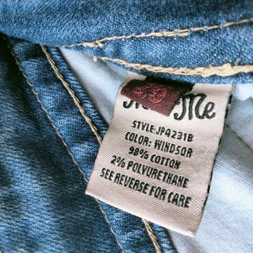 Pantalones cortos de jean para mujer Miss Me camuflados estrás lavado mediano talla 26 - Imagen 12 de 12