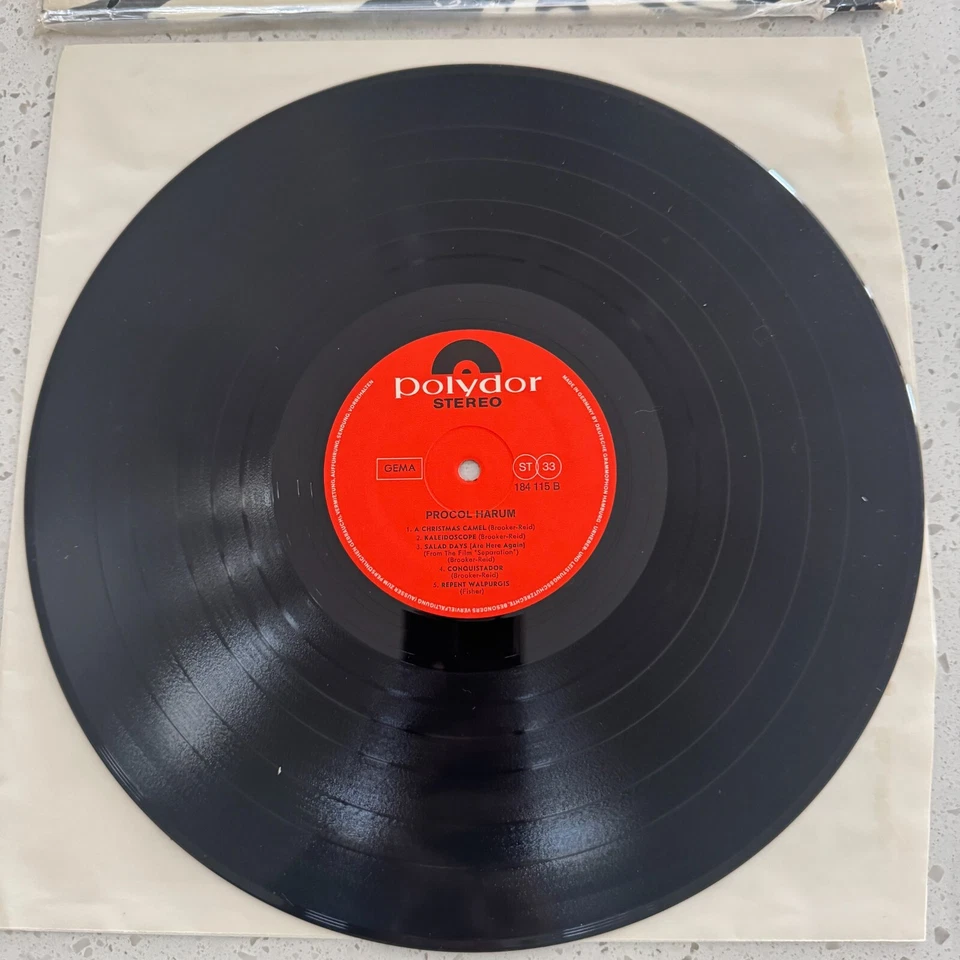 Procol Harum - 1967 Pop Rock Deram (LP) A Whiter Shade of Pale Vinyl Record - Image 3 of 4