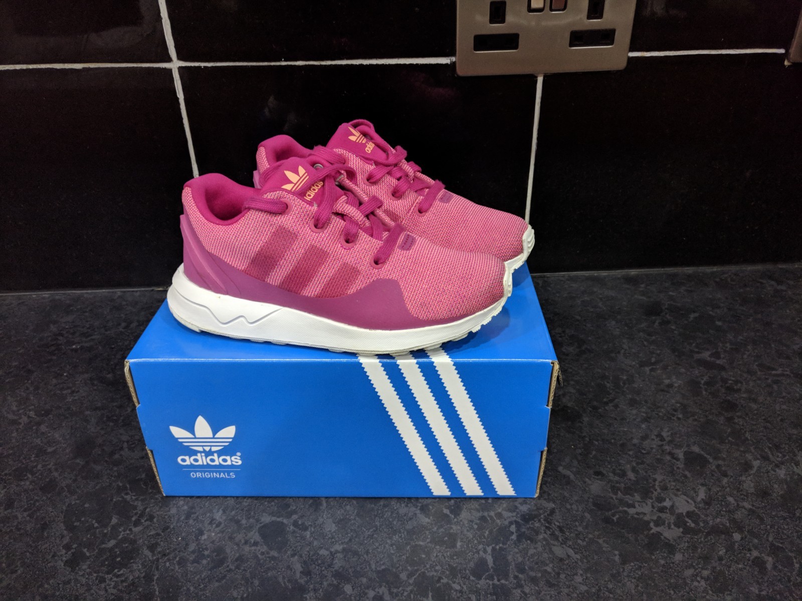 Kids Adidas ZX Flux Adv Tech UK 11.5 Rose Kids Adidas ZX Flux Adv Tech Rose UK 11.5 Rose Tech d6d255