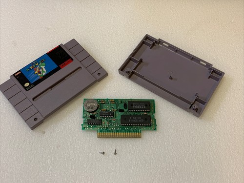 Super Mario World (Nintendo SNES, 1992) tested working - Picture 1 of 6