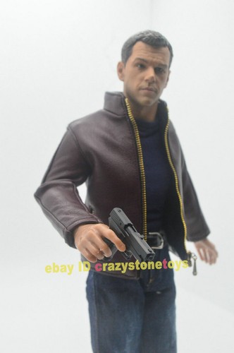 Figura de acción Matt Damon The Bourne Identity 1/6 muñeca coleccionable modelo conjunto completo - Imagen 3 de 7