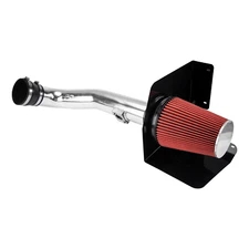Red Cold Air Intake Kit For 09-2013 Chevy Silverado 4.8L / 5.3L / 6.0L / 6.2L V8