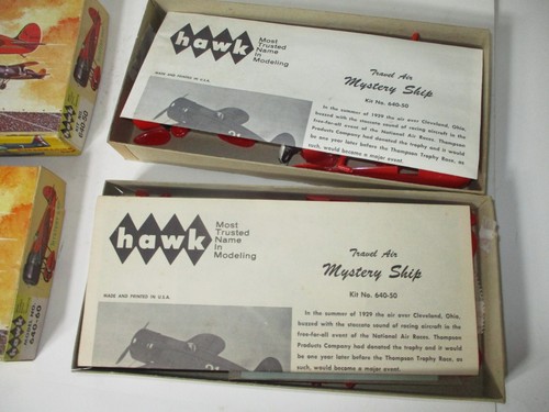 Kit Modelo Vintage Hawk Travelaire Barco Misterioso Escala 1/4" 1964 - Imagen 5 de 5