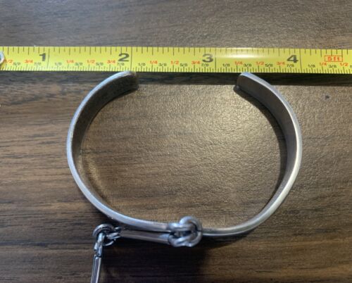Bracciale Sterling 925 Con Anello Messico - Foto 11 di 13