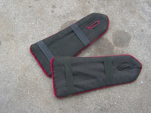 paire epaulettes  militaire   aspirant      medecin vers 1985    (  c43 bis   ) - Afbeelding 2 van 2