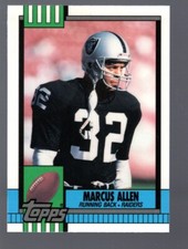 Marcus Allen 1990 Topps Tiffany #289