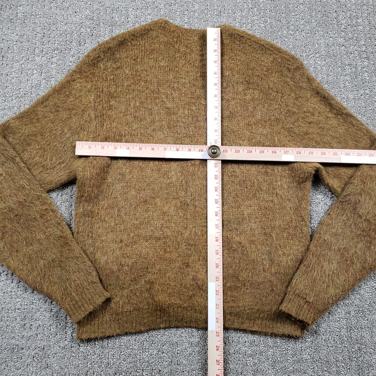 Vtg Young Breed Revere Sweater Mens Large Kurt Cobain Mohair