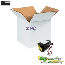 Replacement Battery For 9.6v Okuma America E5503-377-001, 8N-1200SCK Qty.2