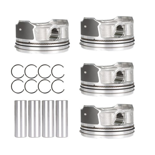 Juego de 4 pistones y anillos de trabajo de laboratorio para Buick Chevrolet GMC Pontiac Saturn 2,4 L - Imagen 8 de 10