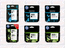 Original HP 305 / 305XL / Black / Colour Ink Cartridges For DeskJet 2710 Printer