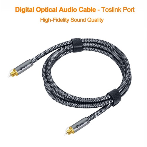 Toslink Digital Optical Audio Cable 3ft For Soundbar Tv Receiver Home Theater Sp - Picture 6 of 6