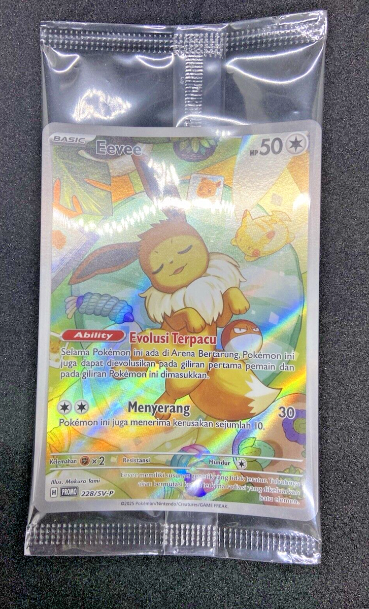 【激レア】Eve サイン セット 2018 Merienda Special Pokemon TCG Terastal Festival PROMO Eevee 228/SV-P | eBay