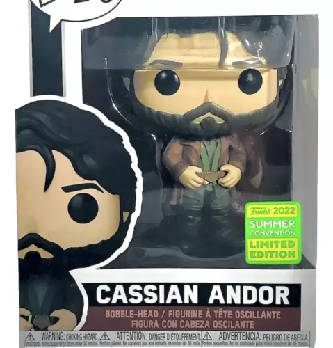 Funko Pop Star Wars CASSIAN ANDOR SDCC Summer Convention 2022 Exclusive #534