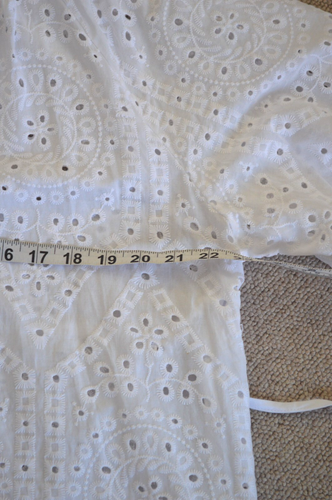 BNWT H&M broderie anglaise Maternity top/blouse with belt size Small - Picture 8 of 11