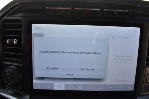 2022 FORD F150 OEM SYNC 4 RADIO SYSTEM 12" SCREEN BEZEL NAVIGATION W/ MODULE - Picture 7 of 13
