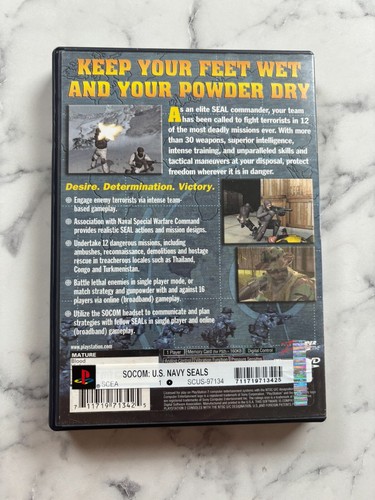 SOCOM: U.S. Navy SEALs (Sony PlayStation 2, 2002) - Bild 3 von 7