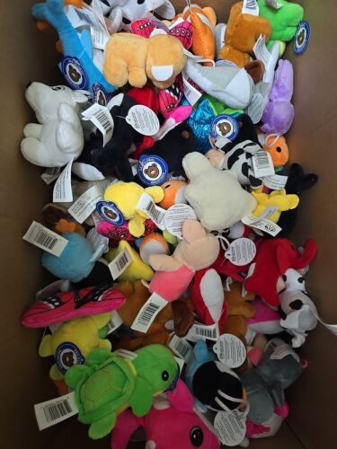 20 RANDOM Mini Plush NO DOUBLES #1 Toy Plush Valentine’s Easter NWT - Picture 2 of 2