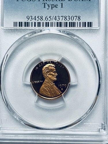 1979-S Lincoln Memorial Reverse Cent PCGS PR65RD DCAM Type 1 - Picture 3 of 12