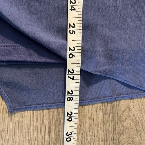 Soft Surroundings Top Belvedere Blouse Size 1X Sheer Sleeves Marlin Blue NWT - Bild 12 von 12