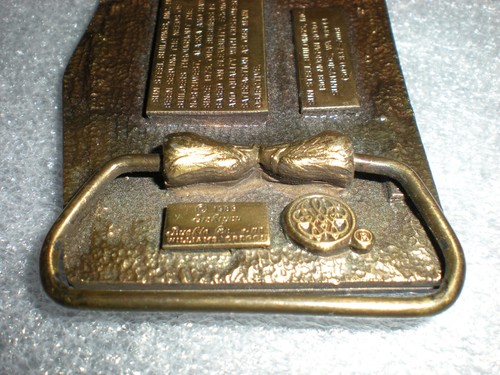 Vintage Sun Steel Buildings Belt Buckle 1988 Siskiyou Williams Oregon - Picture 4 of 8