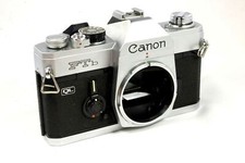 Chrome Canon FTb-QL Camera Body Only - Tested and w/ Warranty - Very Nice