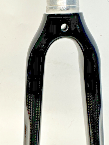 NOS Pro carbon VINTAGE ROAD BIKE 700C FORK THREADED 1 1/8 " - Picture 5 of 9
