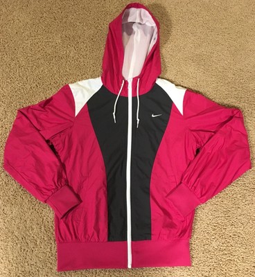 pink nike windbreaker jacket