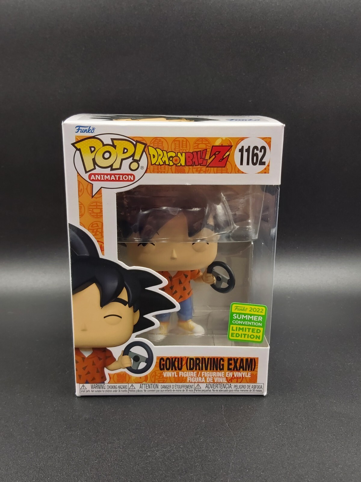 Funko Pop 1162 - Goku Driving Exam - Dragon Ball Z - Summer Convention