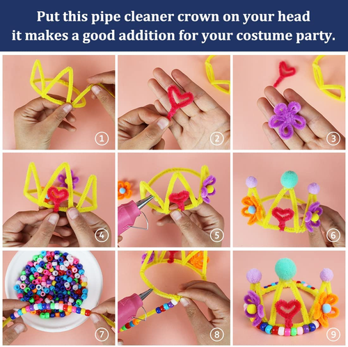 Pipe Cleaners, Pipe Cleaners Craft, Arts and Crafts, Crafts, Craft Supplies, Art - Picture 5 of 12