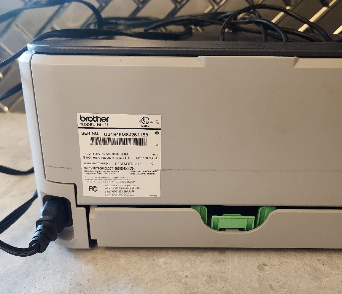 Brother HL2170W Workgroup Laser Printer 3K READ 12502619468 eBay