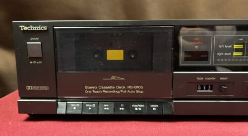 Technics Stereo Cassette Deck Model RS-B105 One Touch Recording • Late 80s READ* - Picture 5 of 22