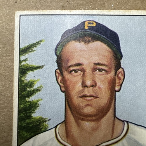 1950 Bowman BOB CHESNES Pittsburgh Pirates Baseball Card #70 No Creases NMINT ⚾ - Imagen 2 de 10