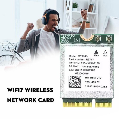 Wireless Module Adapter Card For Win10/Win11 with WiFi 24G/5G Support New - Bild 2 von 8